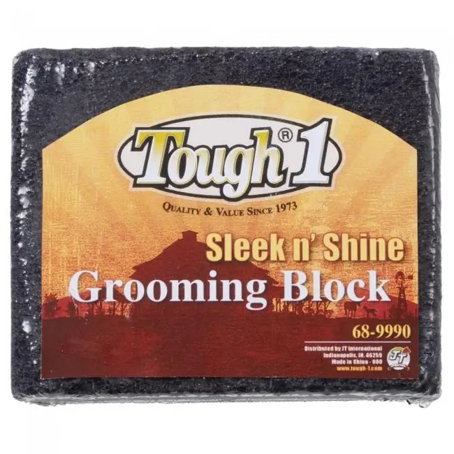 Sleek N Shine Horse Grooming Block 1