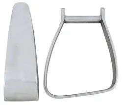 Sloped Aluminum Roper Stirrup (No Leather) 1