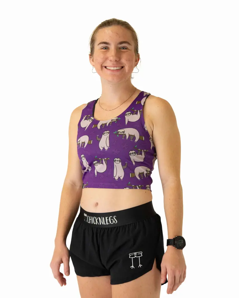 Sloths Pwr Crop Top 1
