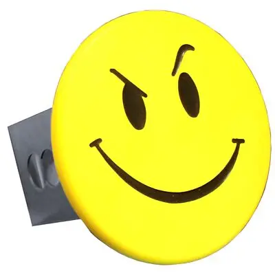 Smirk Face Class Iii Hitch Cover Plug 1