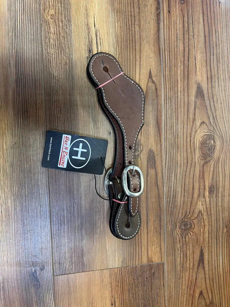 Smooth Leather Spur Straps 1