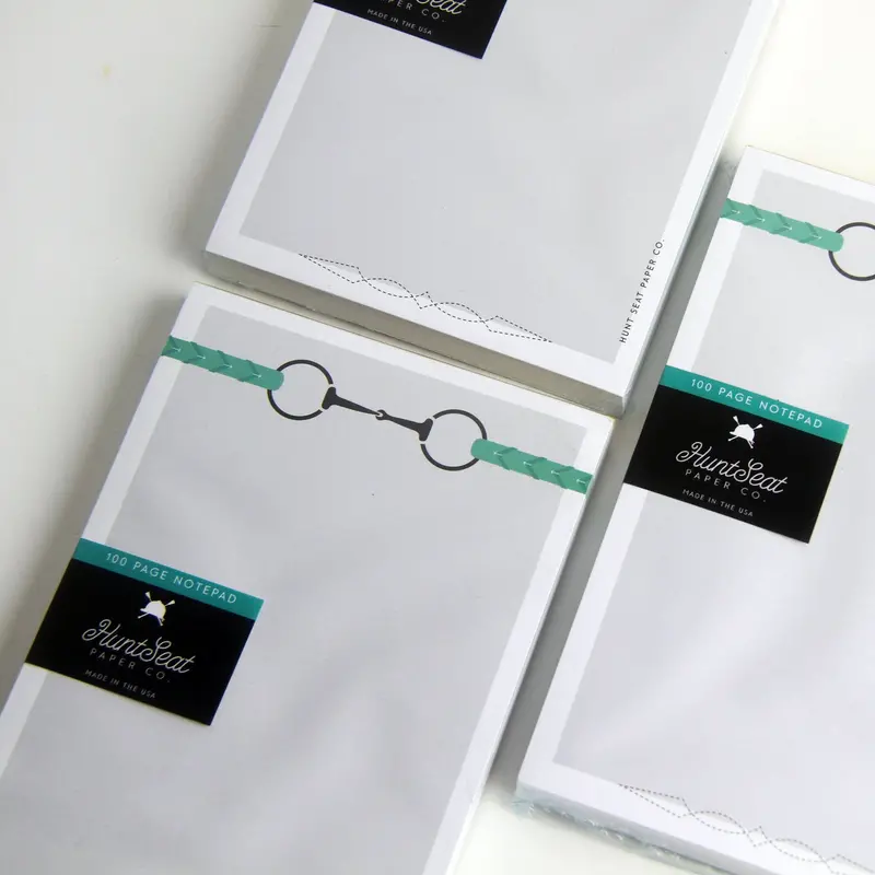 Snaffle Bit Notepad 1