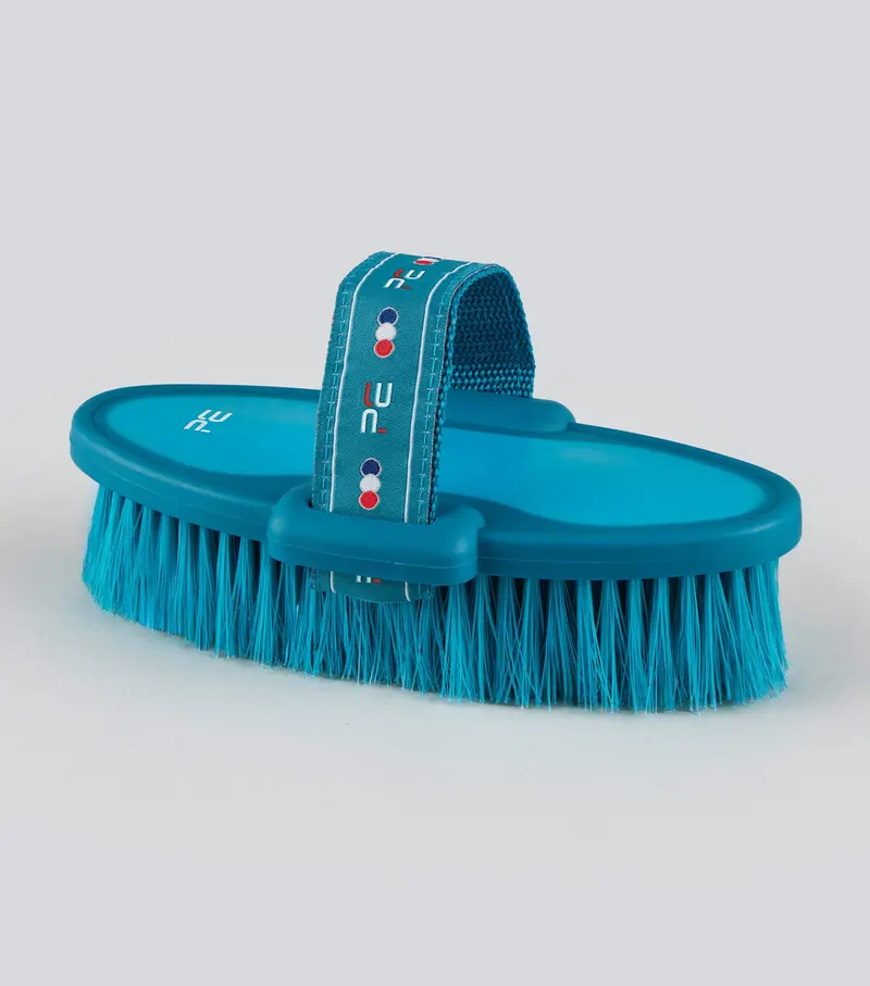 Soft-Touch Body Brush Med Blue & Peacock 1