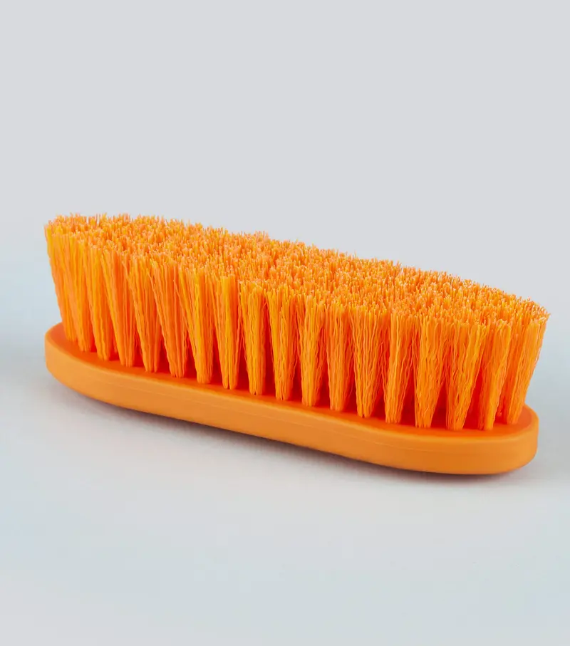 Soft-Touch Dandy Brush - Large Orange & Amber 2