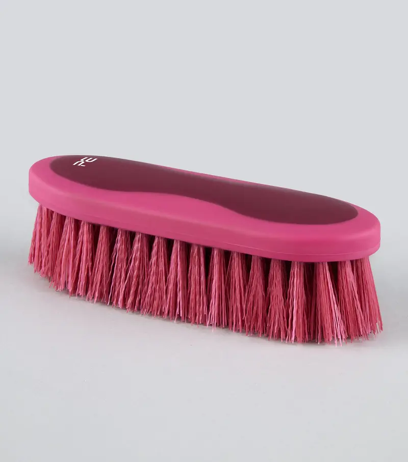 Soft-Touch Dandy Brush - Large Wine & Fuchsia 1