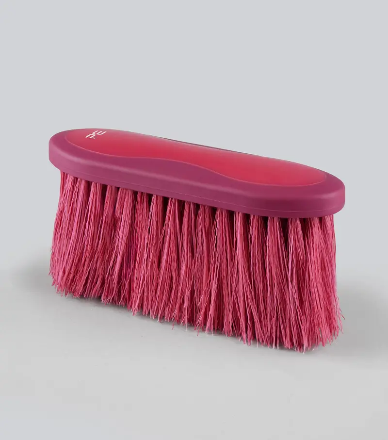 Soft-Touch Dandy Brush - Long Bristles Wine & Fuchsia 1