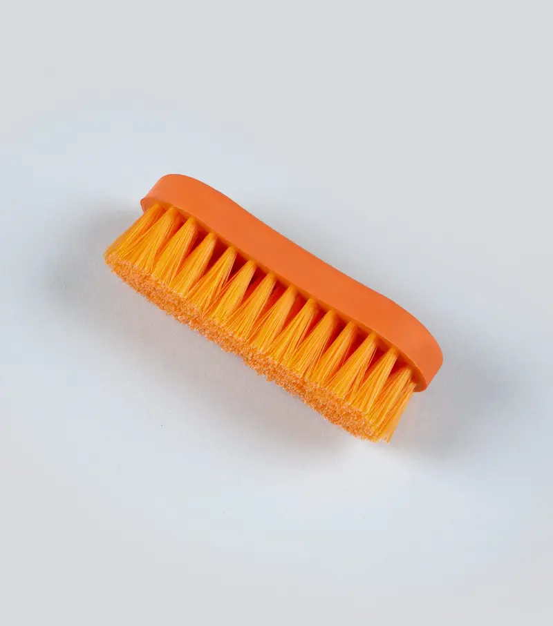 Soft-Touch Hoof Brush Orange & Amber 1