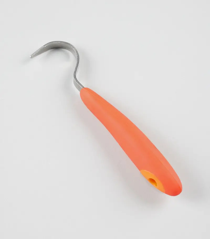 Soft-Touch Hoof Pick Orange & Amber 1