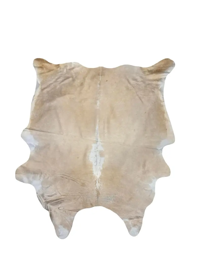 Solid Cream Cowhide 1