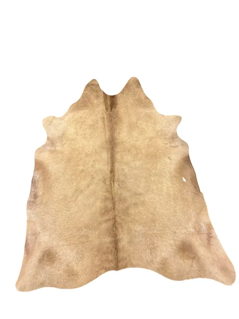 Solid Light Brown Cowhide 1