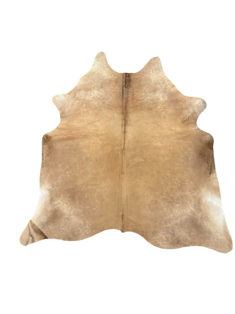 Solid Tan Jersey Cowhide 1