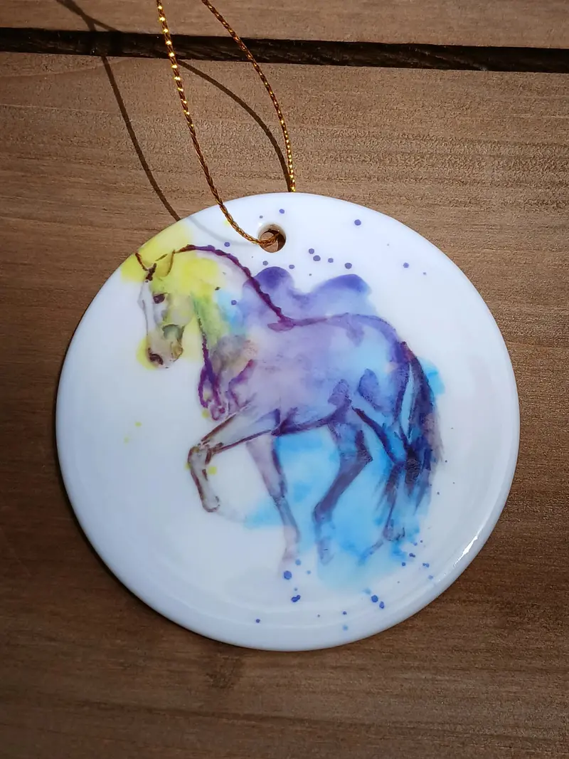 Sonaequestrian Holiday Ceramic Ornament 6