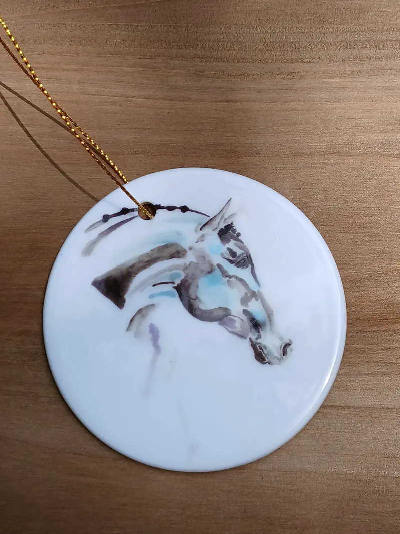 Sonaequestrian Holiday Ceramic Ornament 8