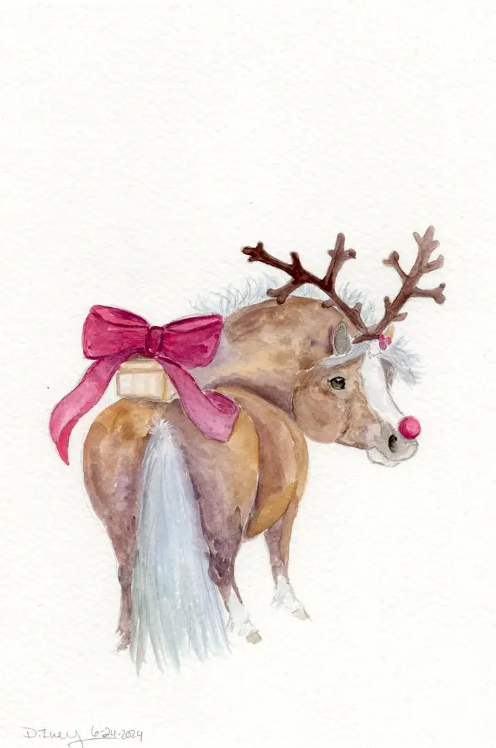 Sonaequestrian Holiday Greeting Card 10 Pack 2