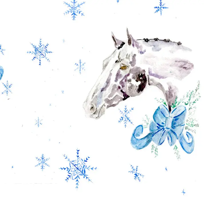 Sonaequestrian Holiday Greeting Card 10 Pack 3