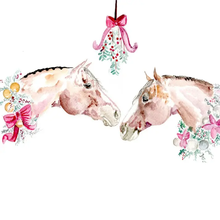 Sonaequestrian Holiday Greeting Card 10 Pack 4