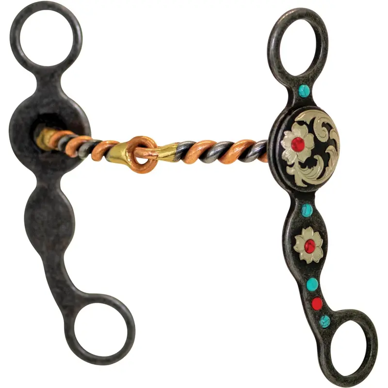 Southwest Copper Twisted Snaffle Bit 1