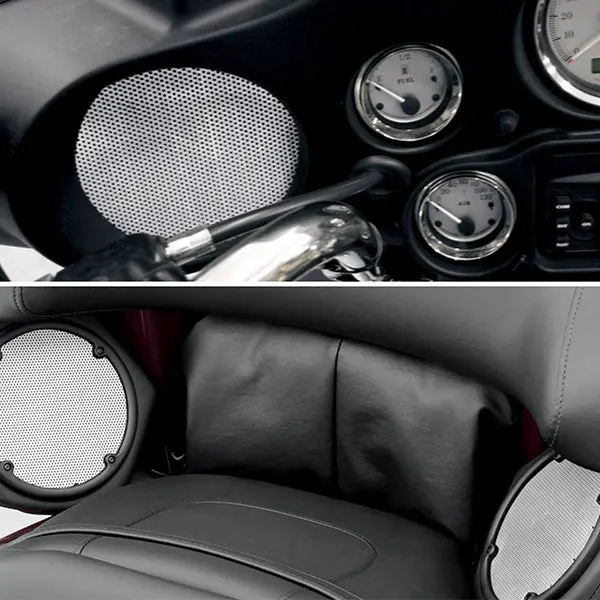 Speaker Grille Covers For Harley-Davidson® 1996-2013 Street Glide (Flht, Flhx) And Tourpak 1