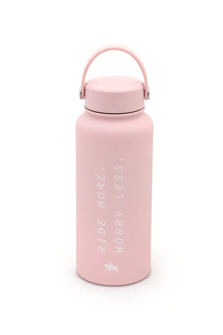 Spiced Equestrian Ride More Worry Less Water Bottle 1