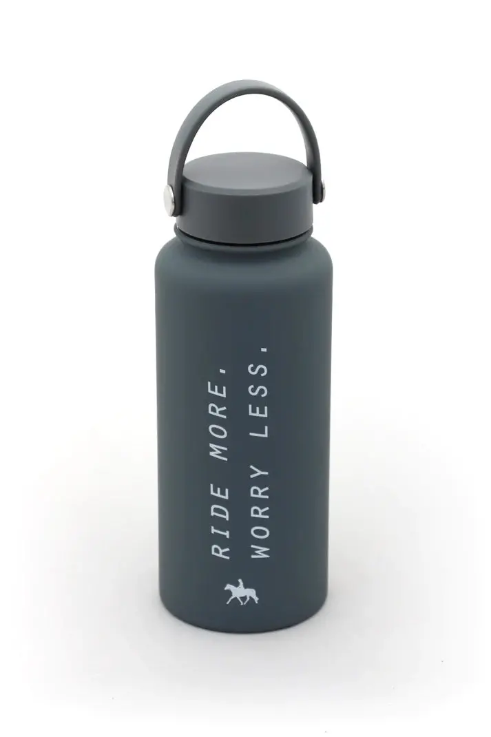 Spiced Equestrian Ride More Worry Less Water Bottle 2