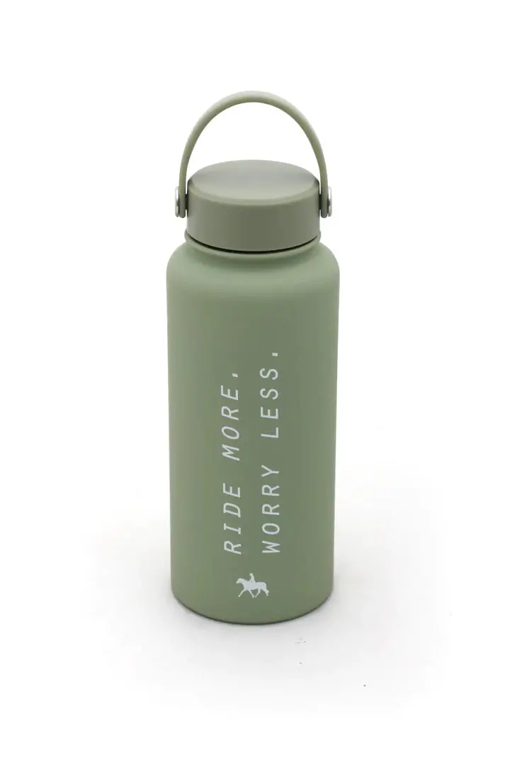 Spiced Equestrian Ride More Worry Less Water Bottle 4