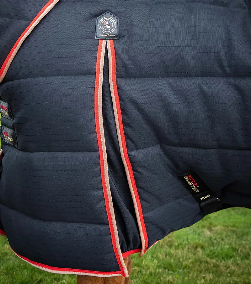Stable Buster 200G Stable Rug With Neck Cover Black 4