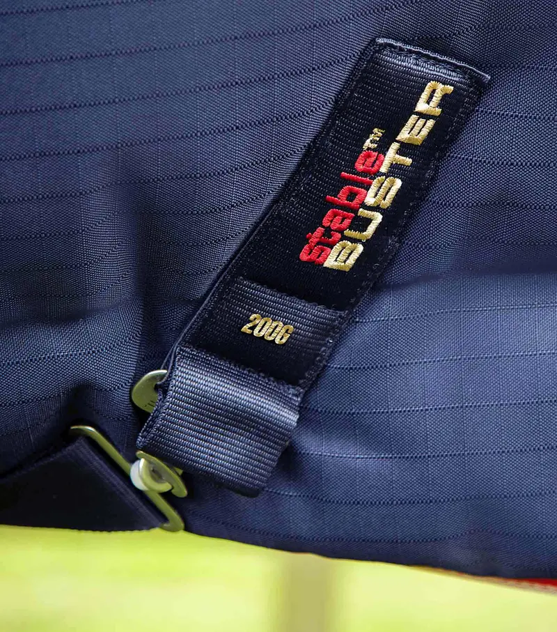 Stable Buster 200G Stable Rug With Neck Cover Navy 5