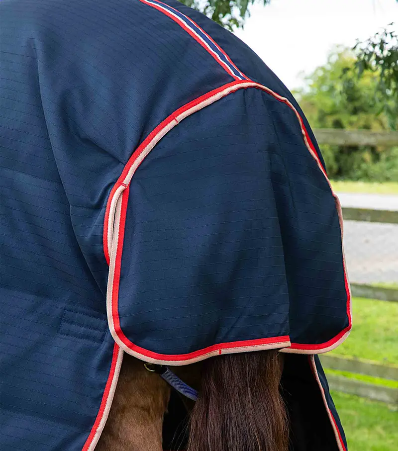 Stable Buster 200G Stable Rug With Neck Cover Navy 6