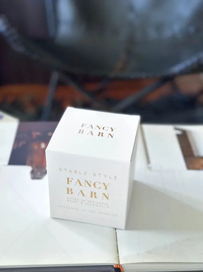 Stable Style Fancy Barn Candle 1