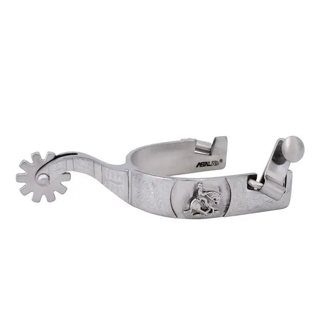 Stainless Steel Sliding Reiner Motif Spurs 1
