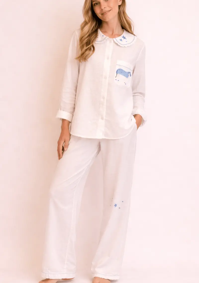 Stars And Horses Women's Pajama Set 1