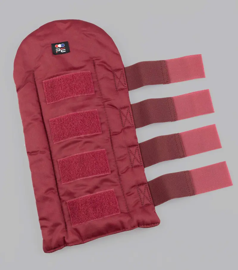 Stay-Up Horse Tail Guard Burgundy 2