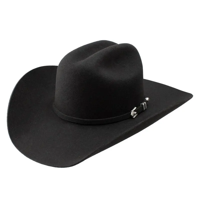 Stetson Black 4X Apache Felt Cowboy Hat 2