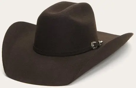 Stetson Youth Chocolate Giddy Up Felt Hat 1