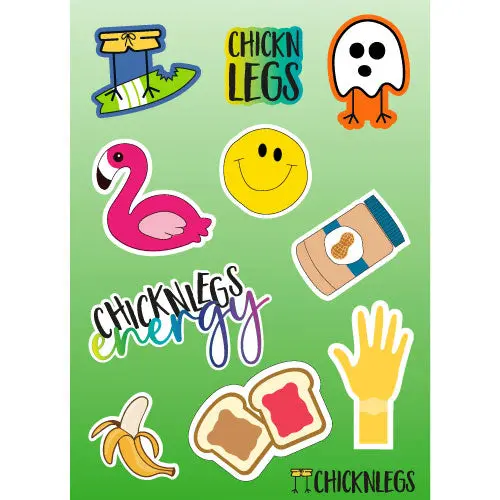 Sticker Pack - Green 1