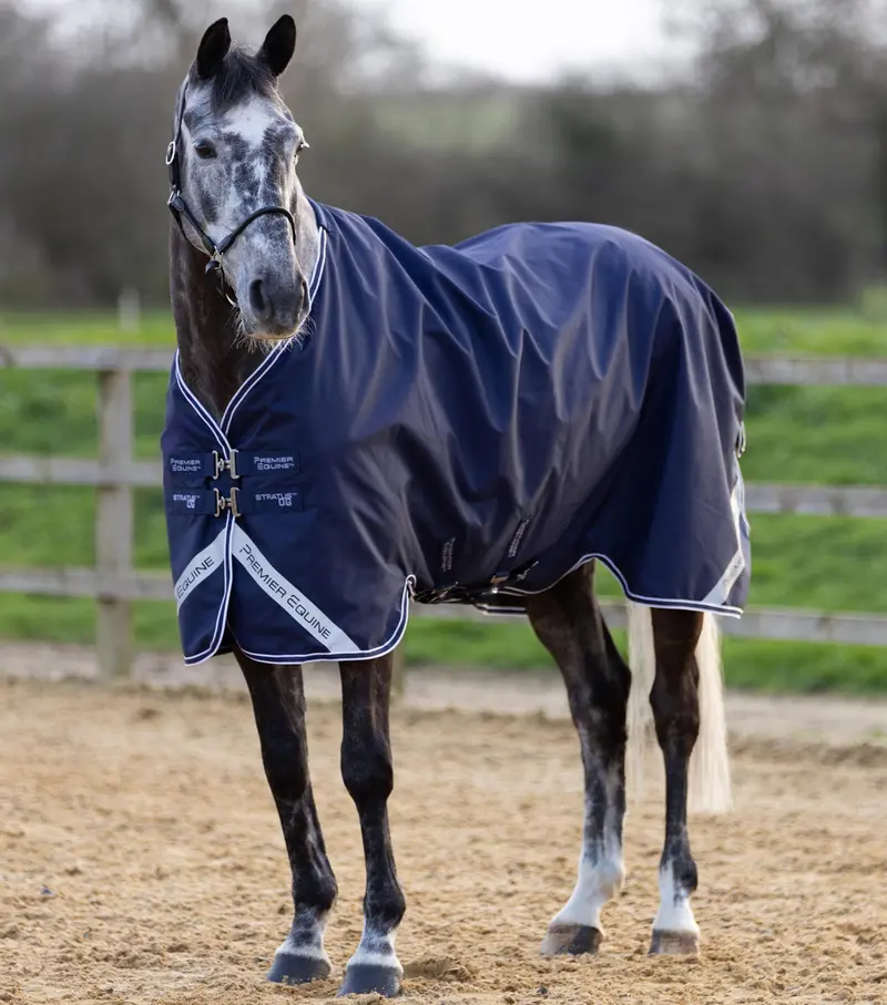 Stratus 600D Series 0G Original Turnout Rug Navy 1