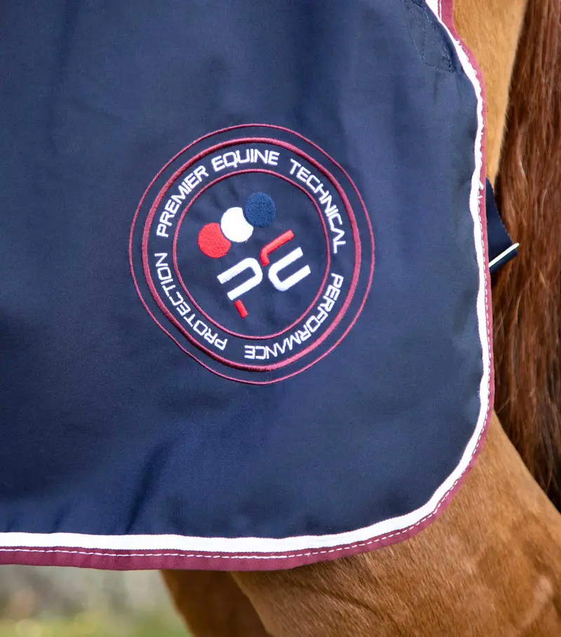 Stratus Horse Stable Sheet Navy 4