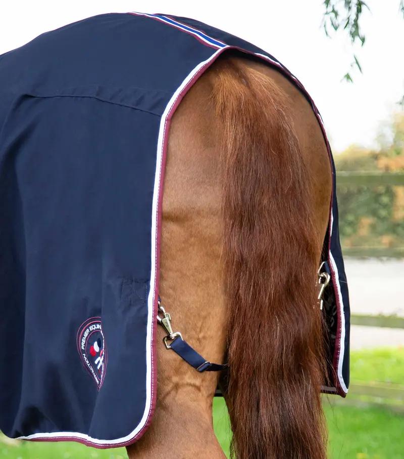 Stratus Horse Stable Sheet Navy 5