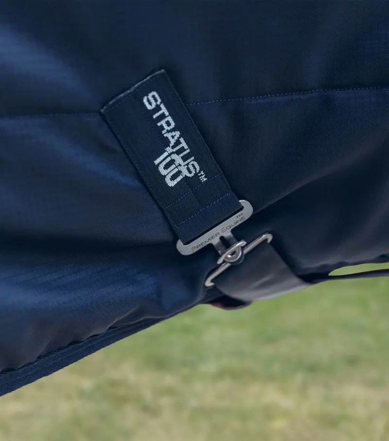 Stratus Stable Rug 100G With Neck Cover Navy 5