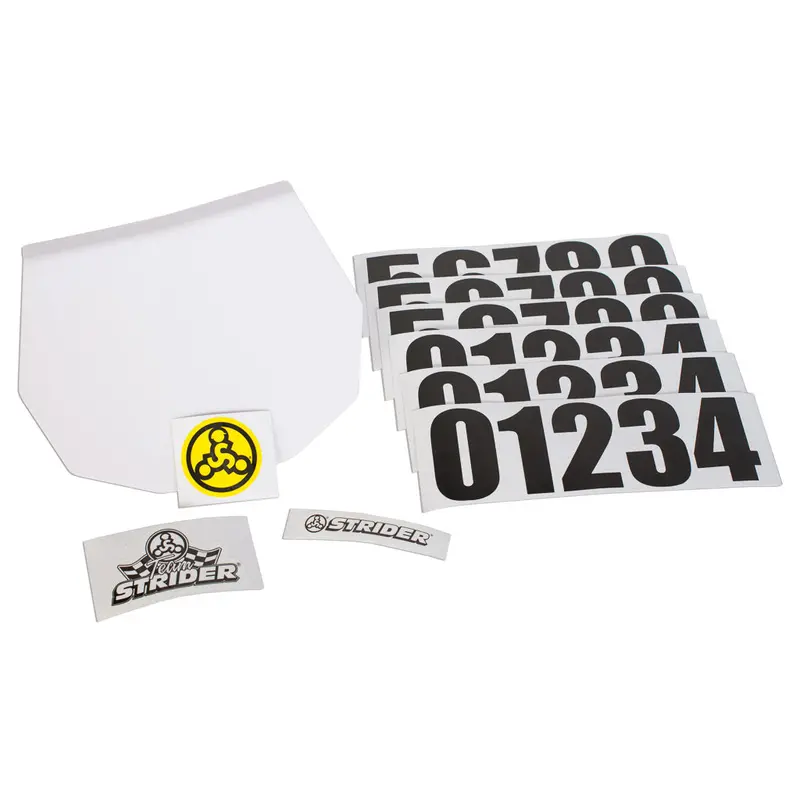 Strider Number Plate Kit 1