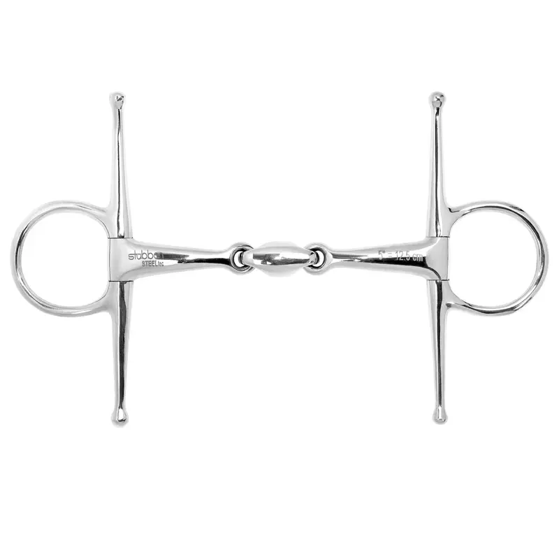 Stübben Steeltec Full Cheek Snaffle Bit 1