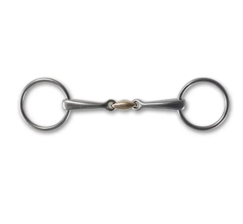 Stübben Steeltec Loose Ring Bit With Lozenge 14Mm Mouth/55Mm Ring 1