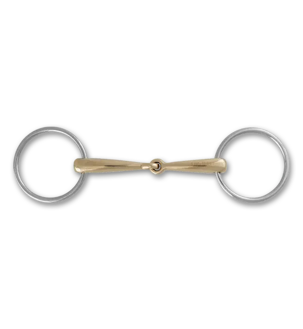 Stübben Steeltec Sweet Copper Single Joint Loose Ringer Bit 1