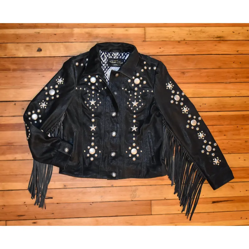 Tasha Polizzi Black Ada Jacket 1