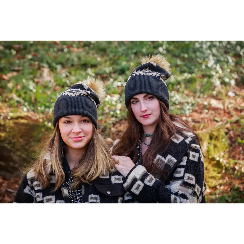 Tasha Polizzi Black Kayla Hat 1
