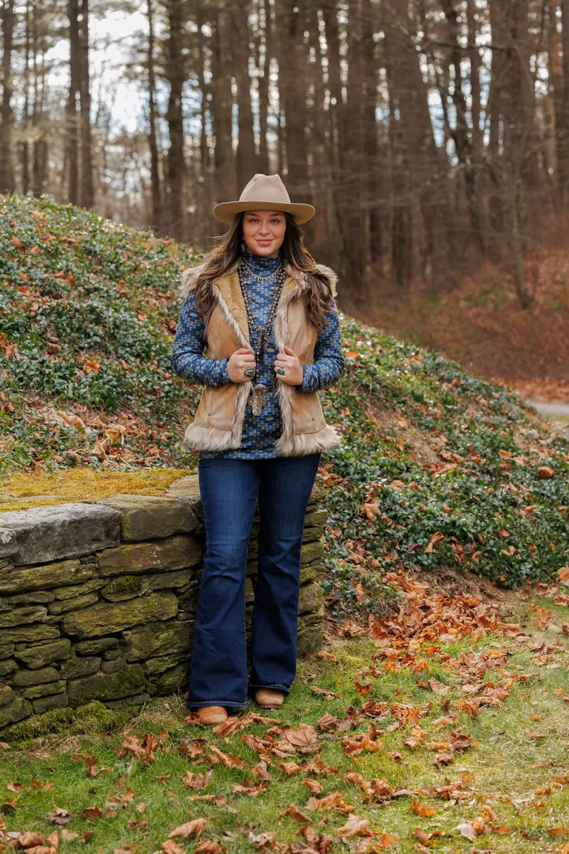 Tasha Polizzi Wheat Luxe Vest 1