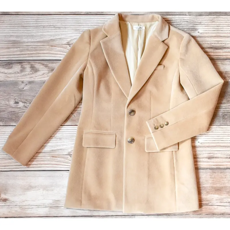 Tasha Polizzi Women's Camel Karmela Blazer 1