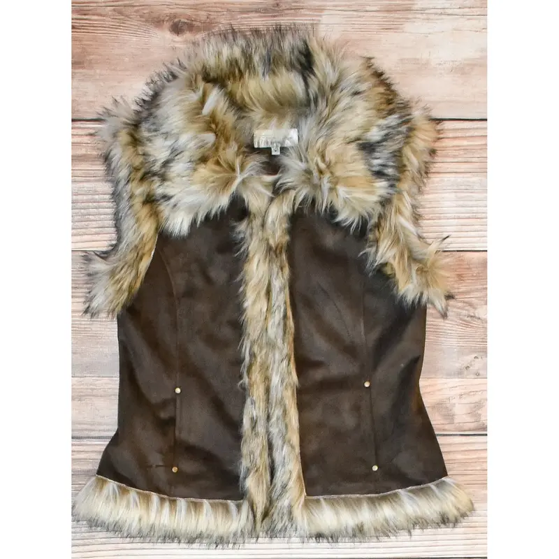 Tasha Polizzi Women's Chocolate Luxe Vest 1