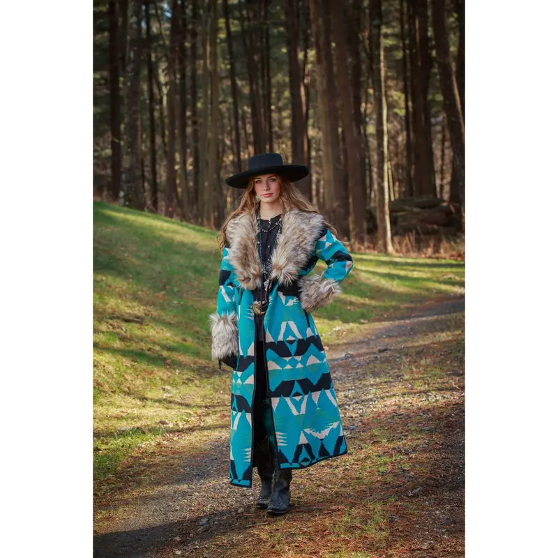 Tasha Polizzi Women's Taconic Blanket Coat 1