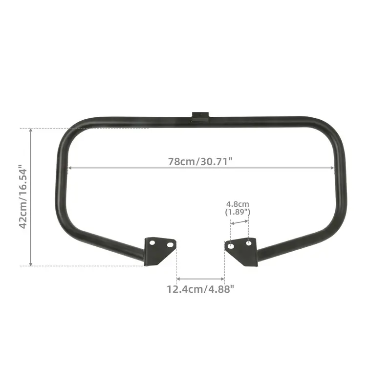 Tcmt 1 1/4" Engine Guard Highway Crash Bar Fit For Harley Dyna '06-'17 1